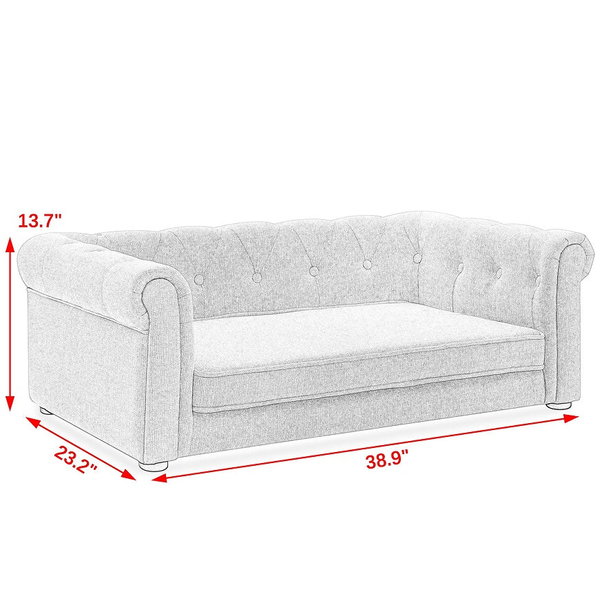 Premium Dog Sofa Bed – Orthopedic Comfort for Medium & Large Dogs