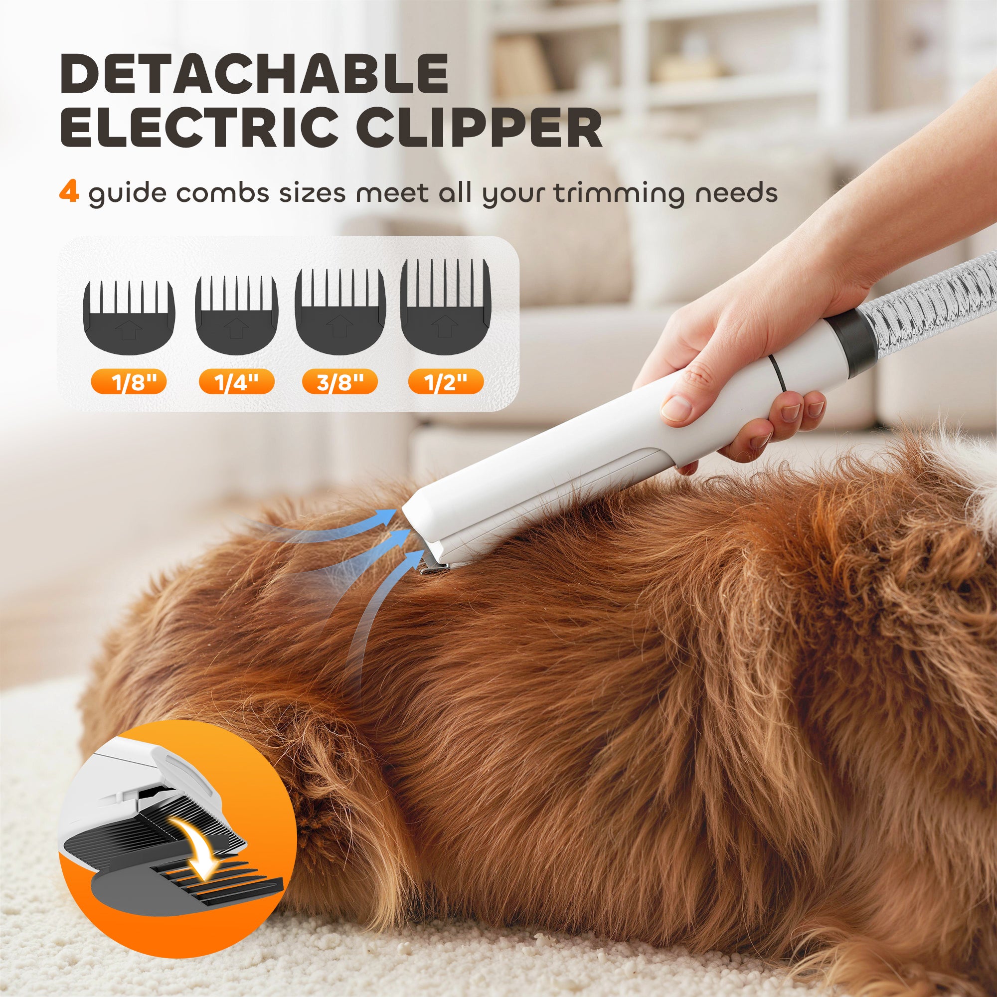 Dog Grooming Vacuum – Remove Pet Hair Instantly