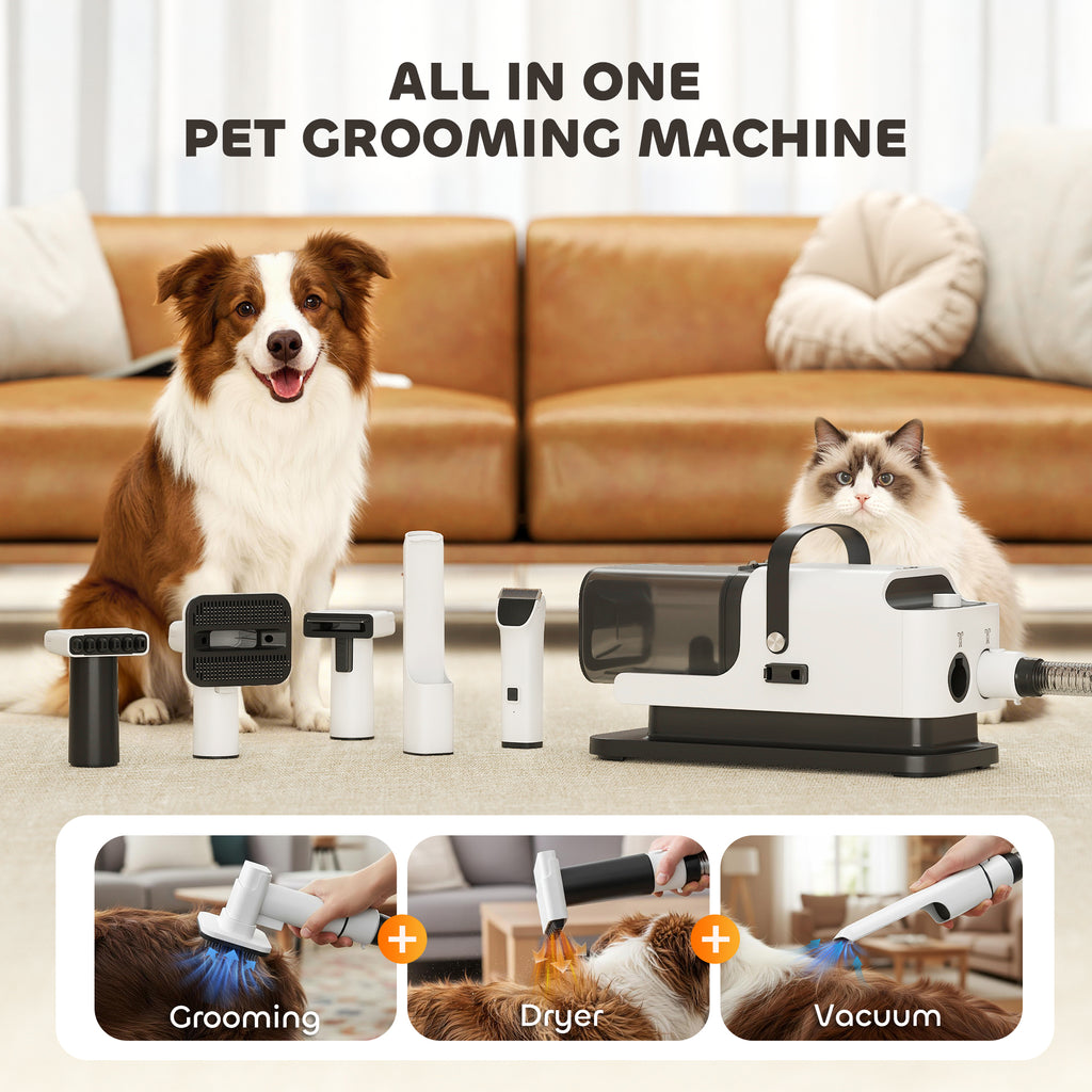 Dog Grooming Vacuum – Remove Pet Hair Instantly