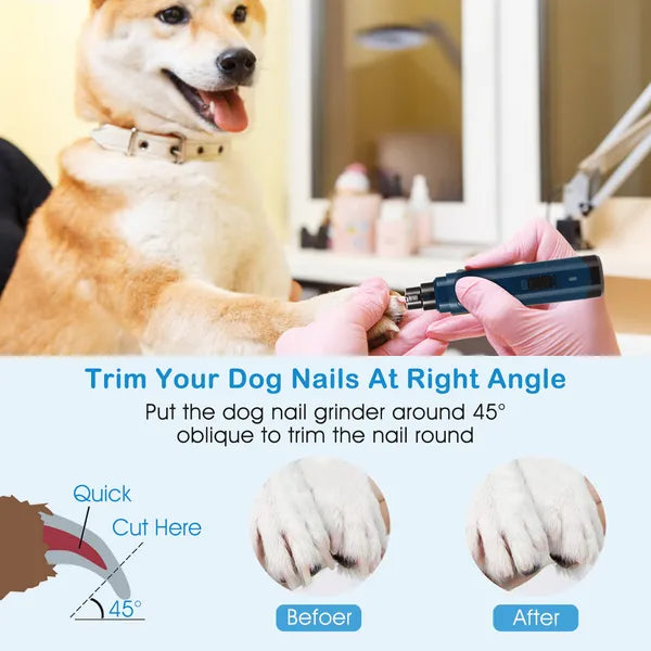 Electric Dog Nail Grinder – Safe & Easy Pet Nail Care