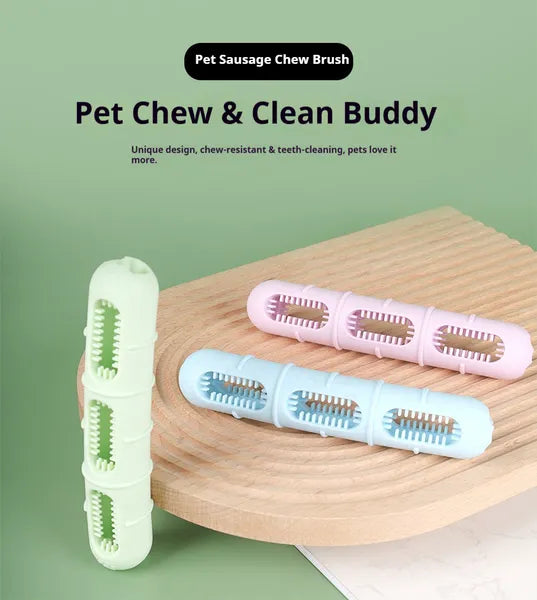 Dog Teeth Cleaning Chew Toy – Fresh Breath & Healthy Teeth for Your Pet